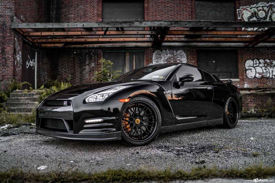 Nissan GT-R on Avantgarde Wheels (AG SR10) '2018